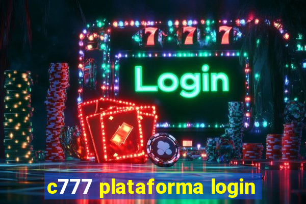 c777 plataforma login